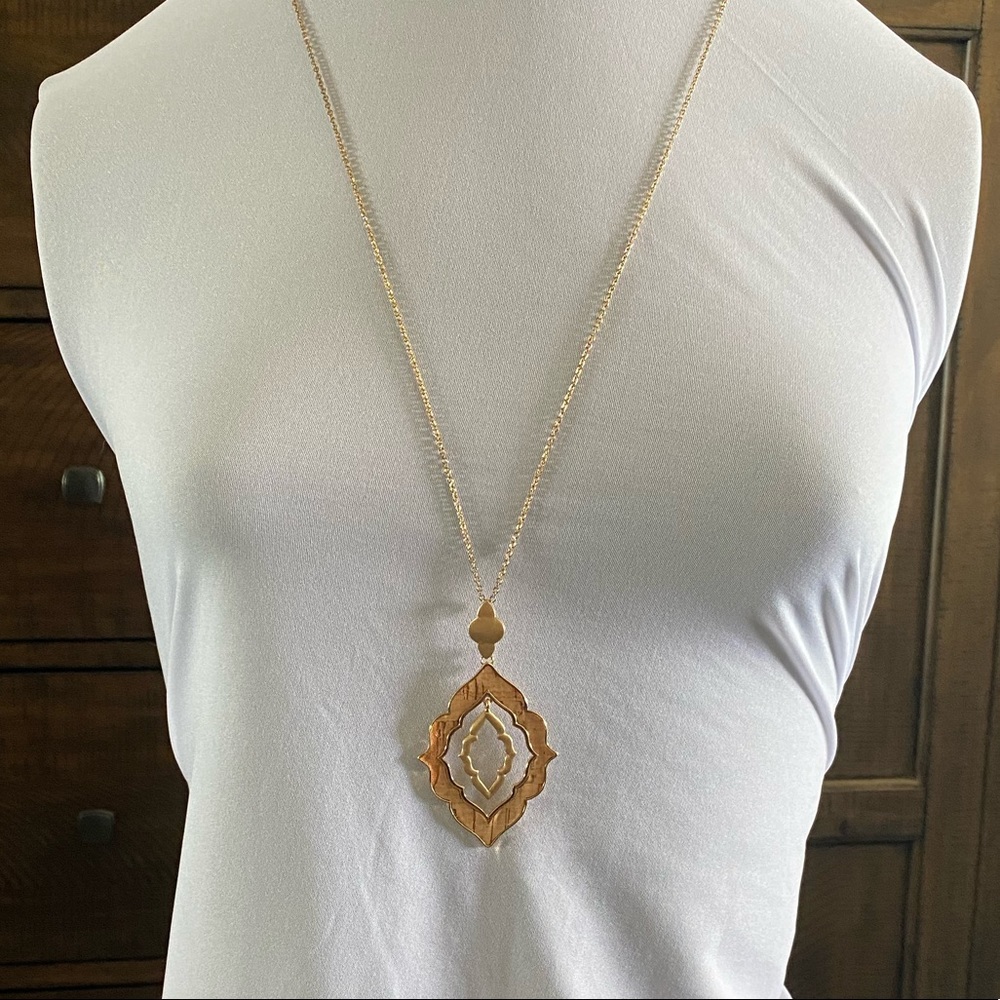 Long Gold Necklace